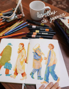 Illustration Aurore Bay
